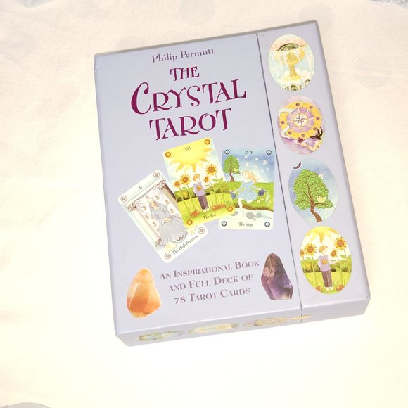 Philip Permutt Crystal Tarot Deck and Guidebook EUC Cico Books - Picture 2 of 8